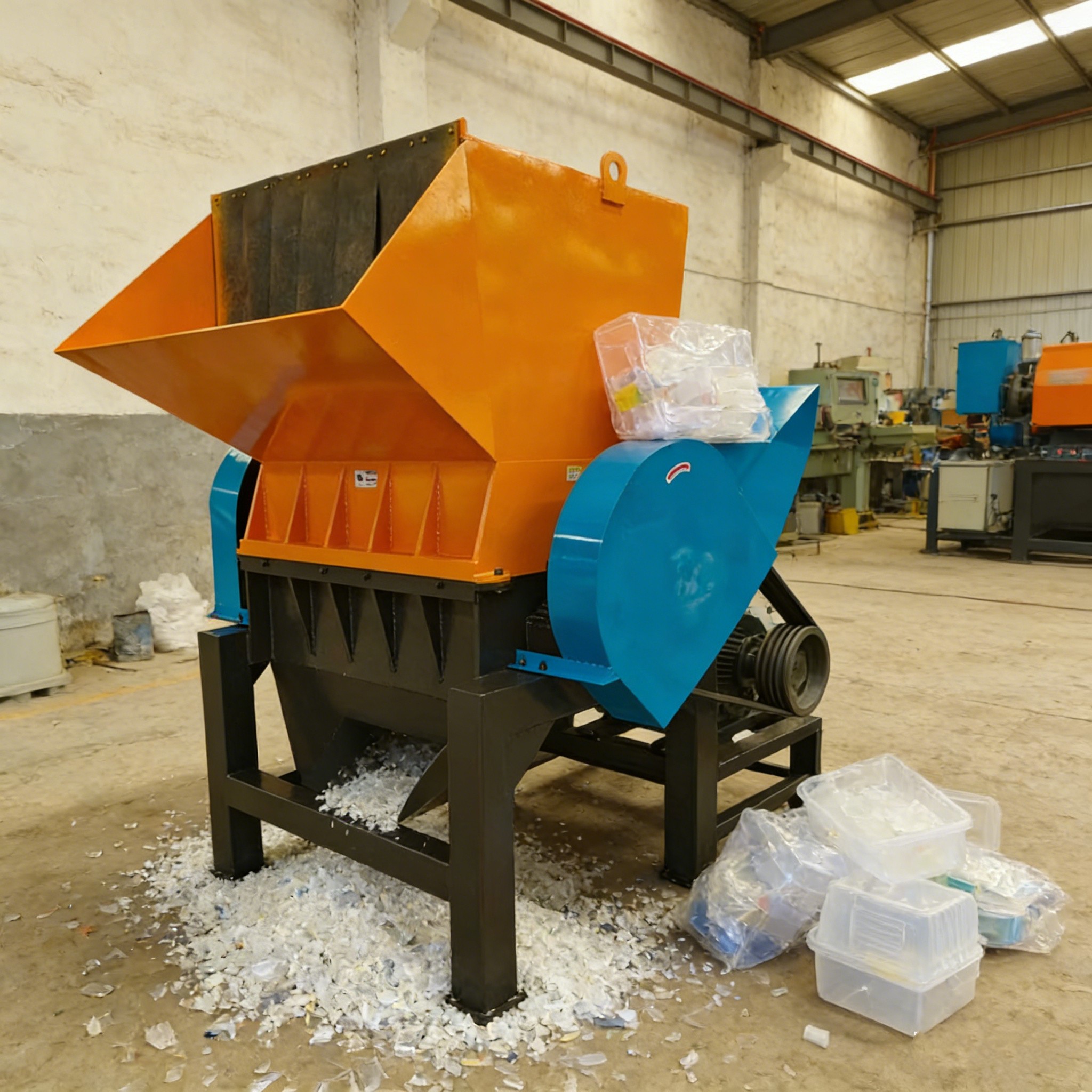 Plastic shredder